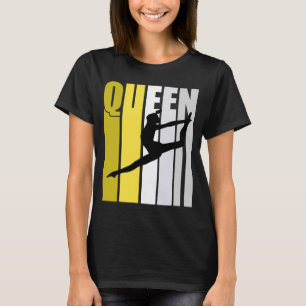 Gele Dance Queen Girls Birthday Competition Coac T-shirt