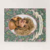 gele dandelions Roze bijen Legpuzzel (Horizontaal)