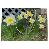 Gele deaffodils groot cadeauzakje (Achterkant)