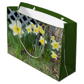 Gele deaffodils groot cadeauzakje (Achterkant Gekanteld)