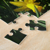 Gele deffodis ik Cheery Spring Flowers Legpuzzel (Zijkant)
