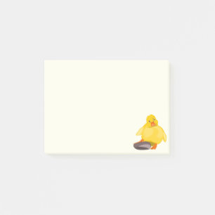 Gele dekletspraat post-it® notes