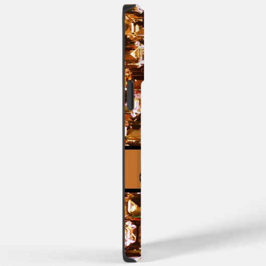 Gele diamanten, oranje diamanten, gemstone Case-Mate iPhone case (Achterkant / Rechts)