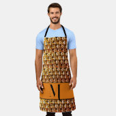 Gele diamanten, oranje diamanten, gemstone schort (Gedragen)