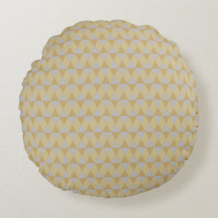 Gele diamanten rond kussen
