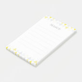 Gele Driehoeken Post it Notes (Schuin)