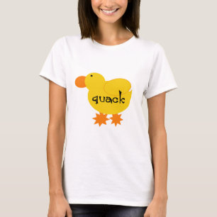 Gele Duck Quack Tshirts en Gifts