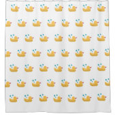 Gele Duck Shower Curtain Douchegordijn (Voorkant)