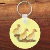 Gele ducklings sleutelhanger (Voorkant)
