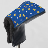 Gele eend golfheadcover (3/4 voorkant)
