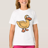 Gele Eend T-shirt (Voorkant)