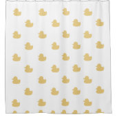 Gele eendje douchegordijn (Voorkant)