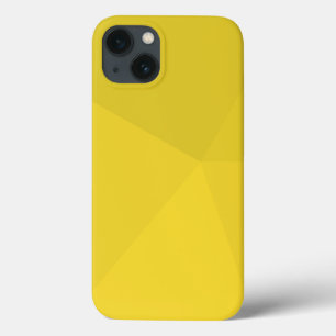 Gele, eenvoudige, moderne, coole, geometrische tre iPhone 13 hoesje