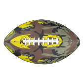 Gele en bruine camouflage, leger, leger american football (Voorkant)