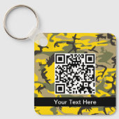 Gele en groene camouflage, leger, leger sleutelhanger (Voorkant)
