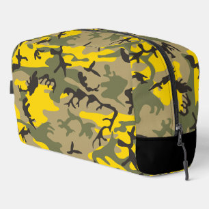 Gele en groene camouflage, leger, leger toilettasje
