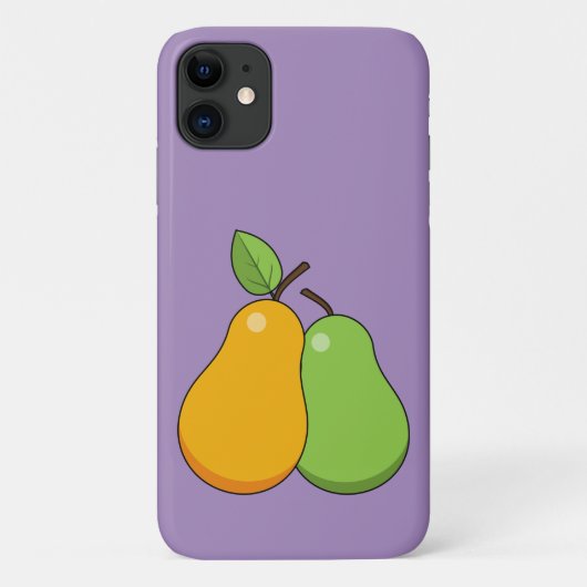 Gele en groene peren Case-Mate iPhone case (Achterkant)