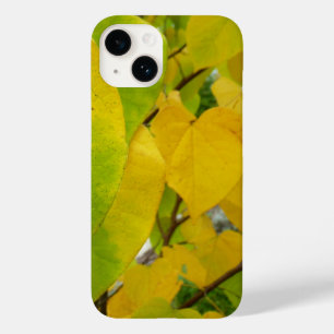 Gele en groene robots Case-Mate iPhone 14 hoesje