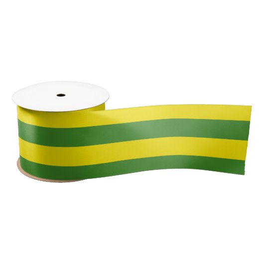 Gele en groene strepen lint (Spoel)