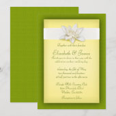 Gele en groene weddenschappen kaart (Voorkant / Achterkant)