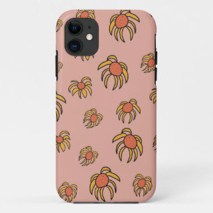 Gele en oranje madeliefjes iPhone 11 hoesje