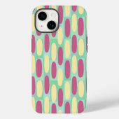 Gele en roze eicellen Case-Mate iPhone case (Achterkant)