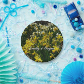 Gele en witte deffodils Spring Flowers Papieren Bordje (Feest)