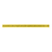 Gele en zwarte Chevron Caution Danger Tape Lint (Voorkant)
