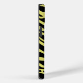 Gele en zwarte vingerafdrukken Case-Mate iPhone case (Achterkant / Rechts)