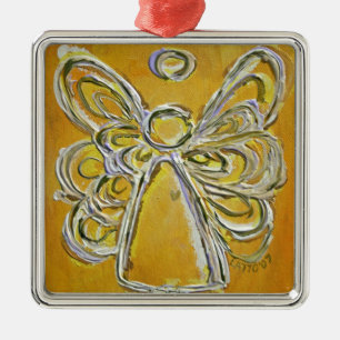 Gele Engel Kunst Schilderij Ornament