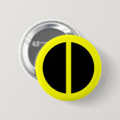 Gele Equality Button (Voorkant /achterkant)