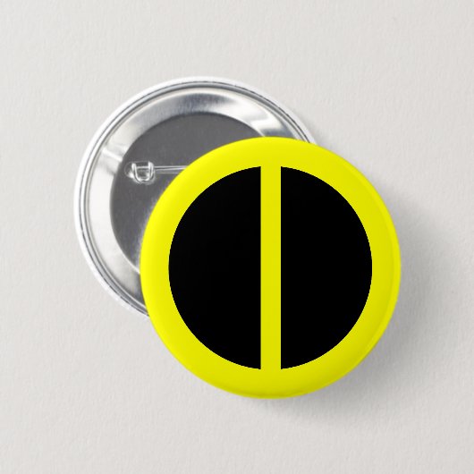 Gele Equality Button (Voorkant /achterkant)