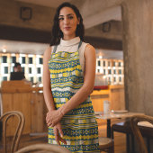 Gele etnische Aztec Schort