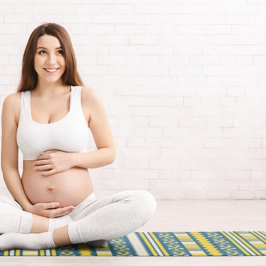 gele etnische aztec yogamat