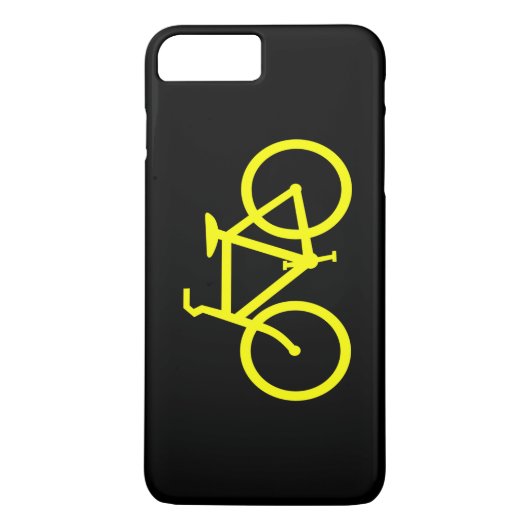 Gele Fiets Case-Mate iPhone Case (Achterkant)