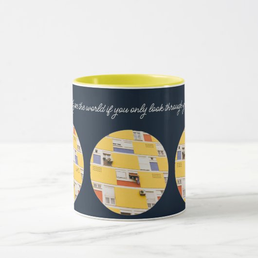 Gele flat mok (Midden)