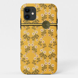 Gele Flower Design iPhone Case