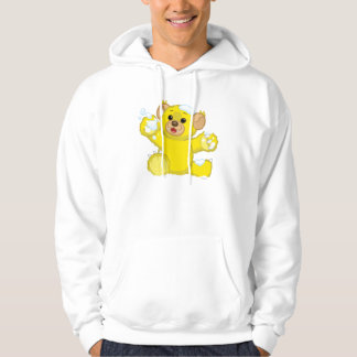 Gele fluffy Cub Hoodie