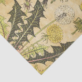 Gele Franse ontvlechting Tissuepapier (Detail)