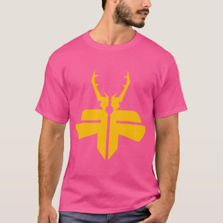Gele Geestmot Kever T-shirt