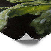 Gele Gerbera Daisy Art Print Poster (Hoek)