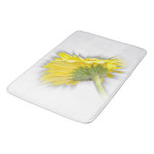 gele gerbera daisy badmat (Gekanteld)