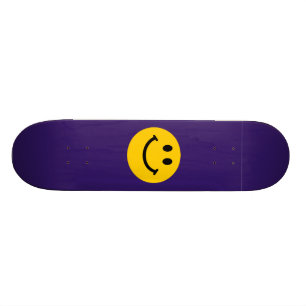 Gele Gezicht Skateboard