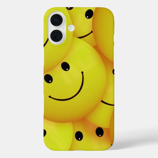 Gele gezichten Case-Mate iPhone case (Achterkant)