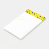 Gele gezichten post-it® notes (Schuin)