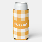 Gele Gingham Pattern (Seltzer Voorkant)