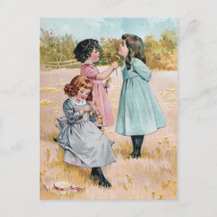 Gele gloed op kin betekent dat je van boter houdt briefkaart