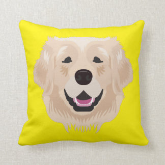 Gele Golden Retriever Kussen