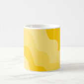 Gele golvende oceaangolven gradiënt koffiemok (Center)