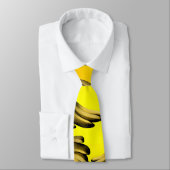 Gele gouden bananen, stropdas (Gebonden)